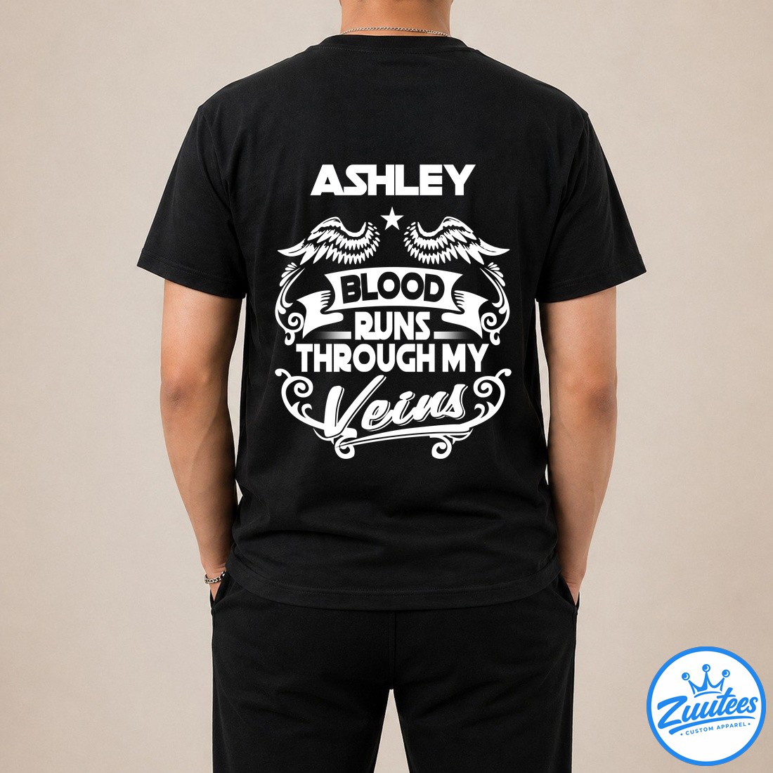 Ashley Blood Runs Through My Veius Shirt