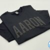 Aaron Embossed Mascot Shirt, School Mascot Shirt