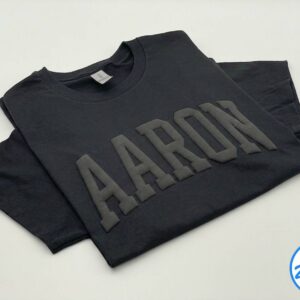 Aaron Embossed Mascot Shirt, School Mascot Shirt