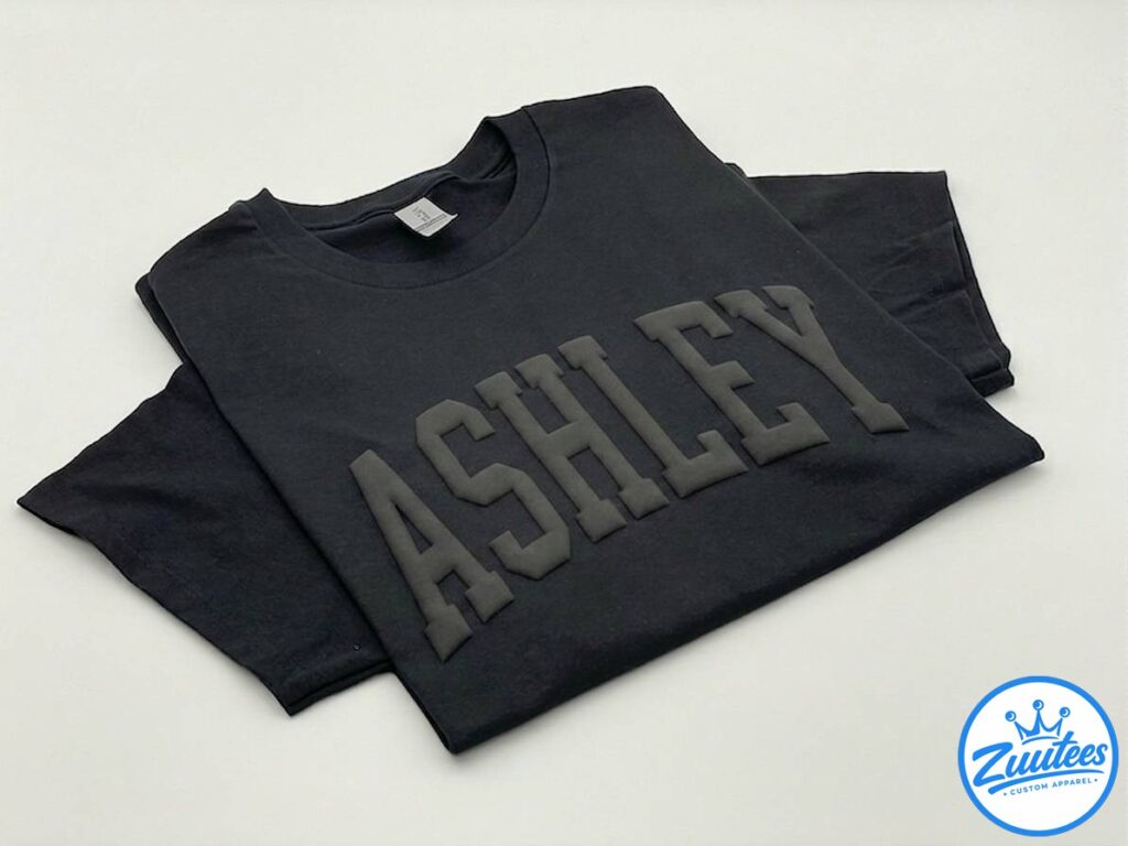 Ashley Embossed Mascot Shirt, School Mascot Shirt