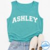 Ashley Tank Top, Custom Design Tank Bride Top Gift