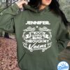 If At First You Don't Successd Try Doing What Jennifer Told You To Do The First Time Shirt
