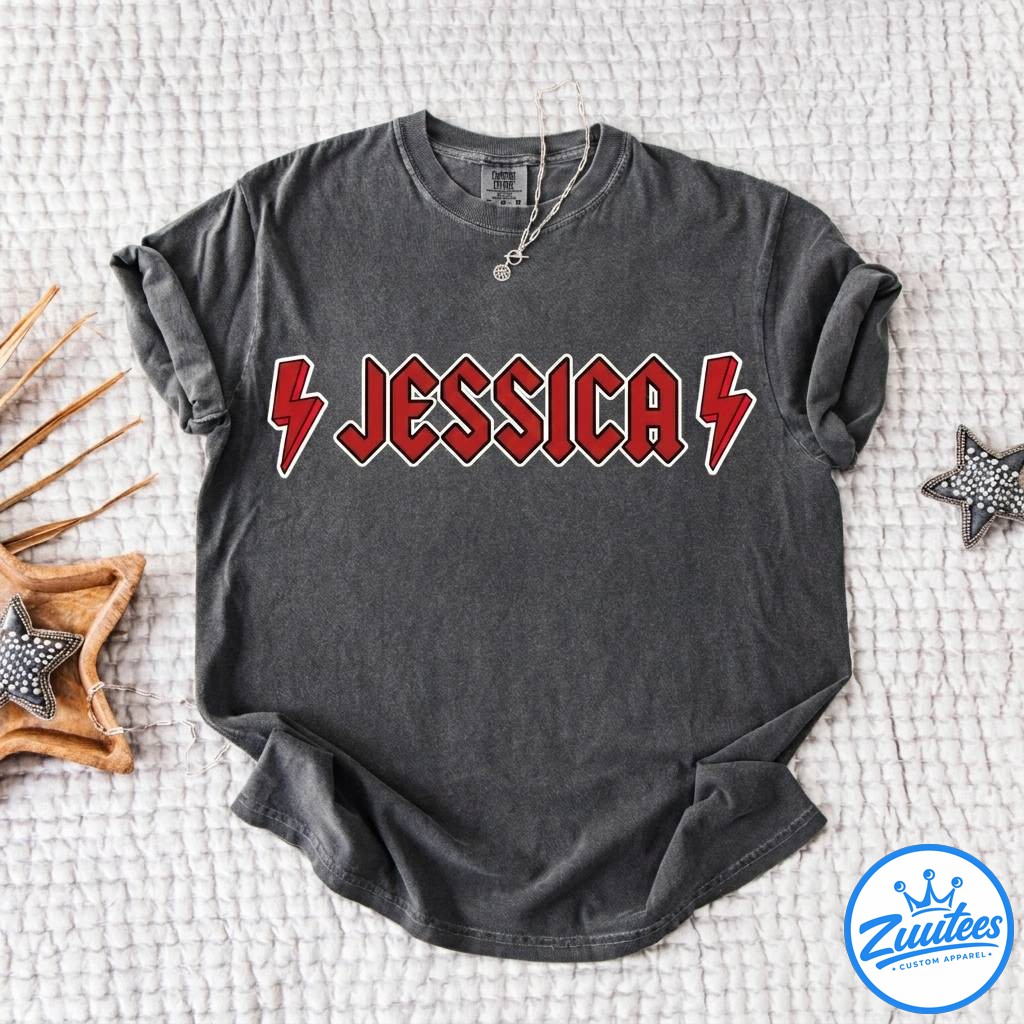 Jesssica Rock Shirt, Jesssica Rock Typography Shirts
