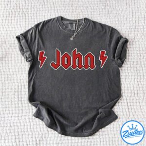 John Rock Shirt, John Rock Typography Shirts