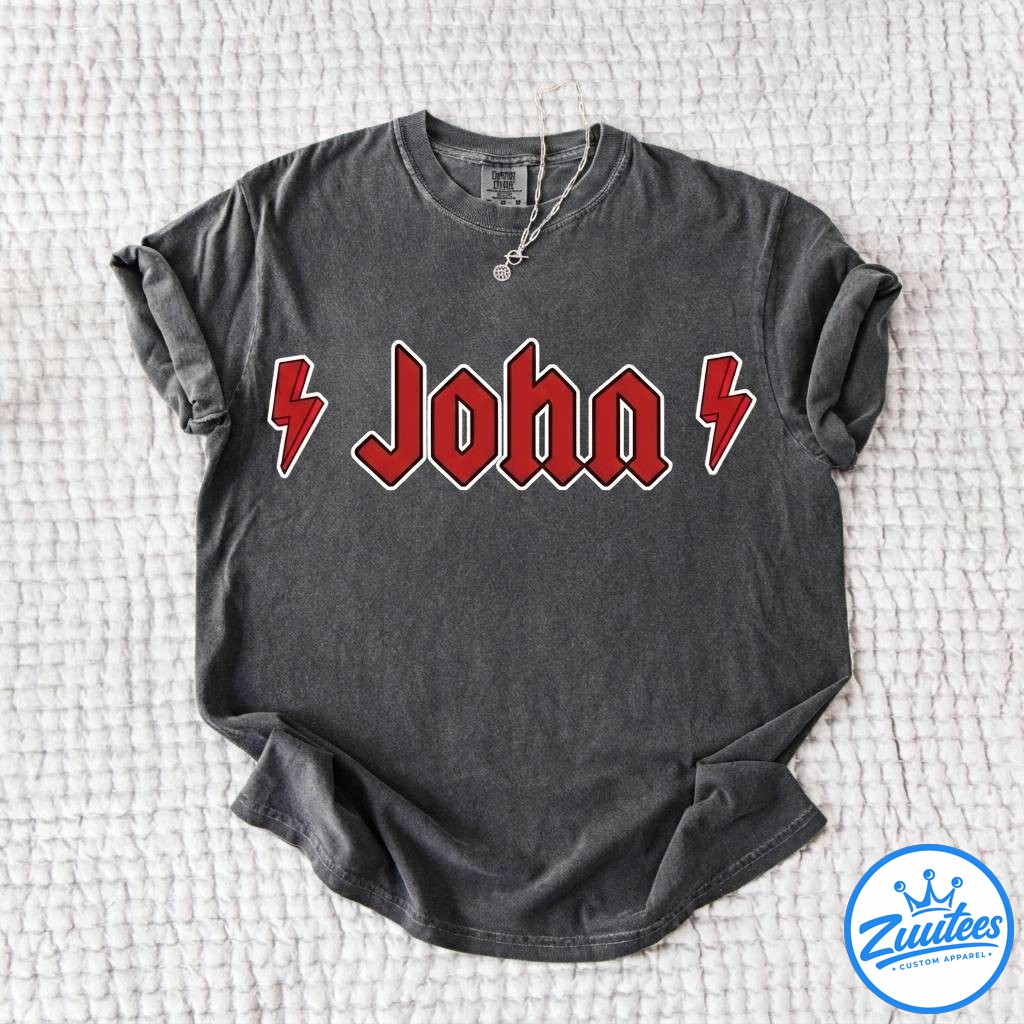 John Rock Shirt, John Rock Typography Shirts