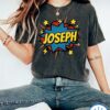 JOSEPH Shirt, Superhero Shirt, Superhero Birthday, Custom Name Superhero Dad Shirt