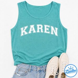 Karen Tank Top, Custom Design Tank Bride Top Gift