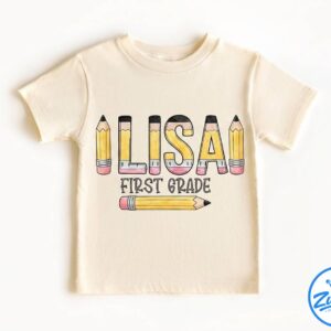 Lisa First Grade Shirt, Lisa Back To School Shirt