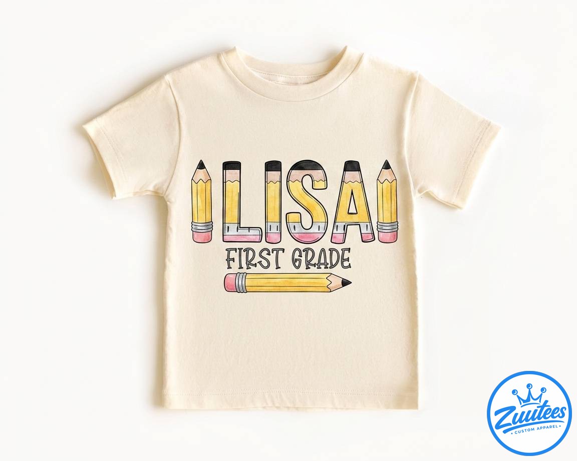 Lisa First Grade Shirt, Lisa Back To School Shirt