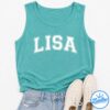 Lisa Tank Top, Custom Design Tank Bride Top Gift