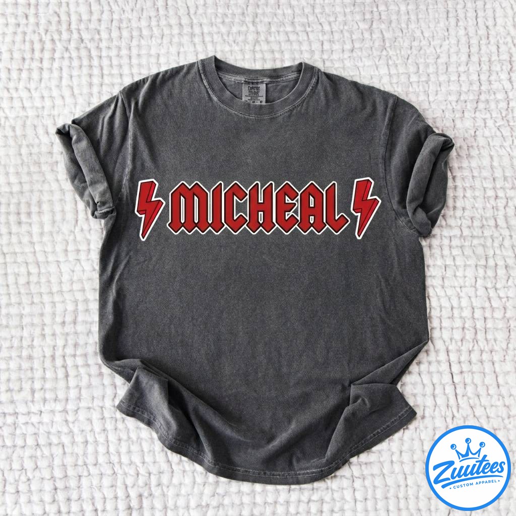 Micheal Rock Shirt, Micheal Rock Typography Shirts