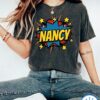 Nancy Shirt, Superhero Shirt, Superhero Birthday, Custom Name Superhero Dad Shirt
