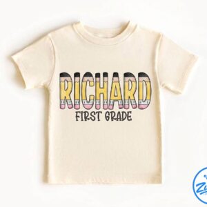 Richard First Grade Shirt, Richard Back To School Shirt