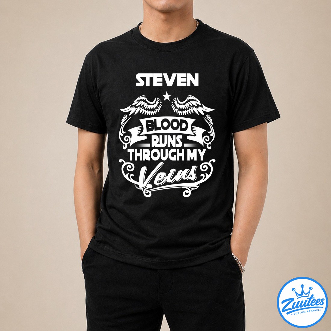 Steven Blood Runs Through My Veius Shirt