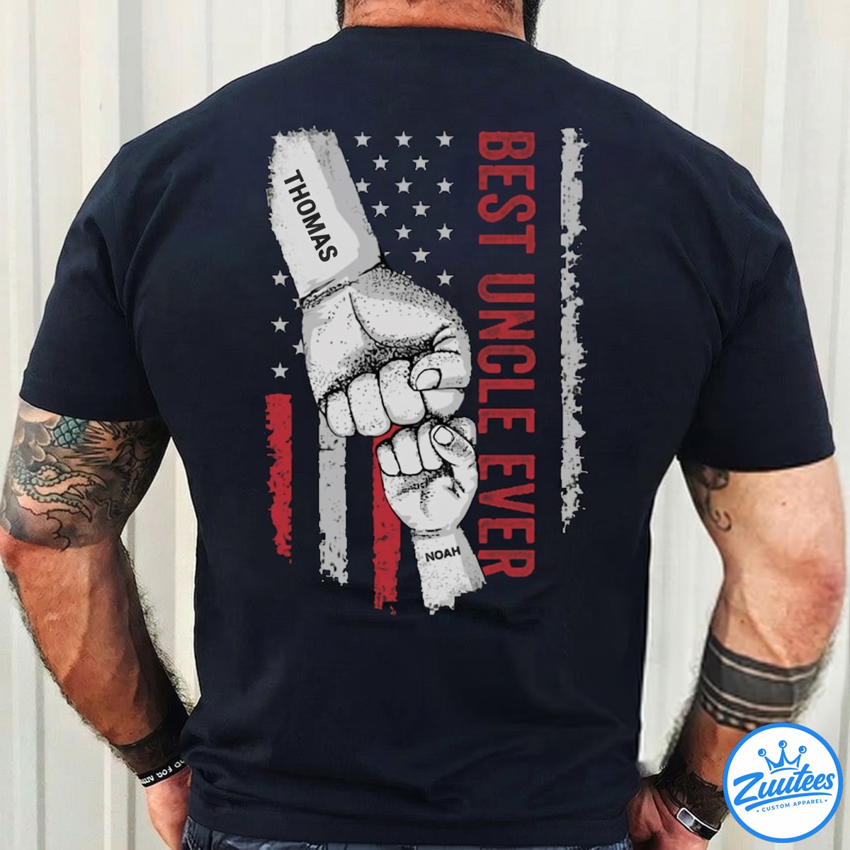 THOMAS Best Uncle Ever Shirt, Father' Day Gift