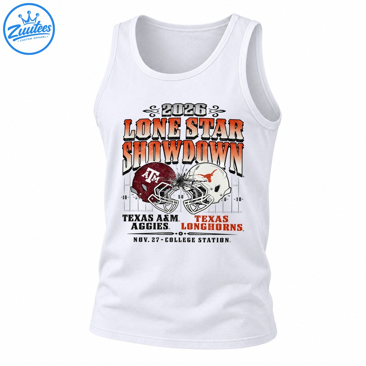 2026 Lone Star Showdown Texas A&m Aggies Vs Texas Longhorns Tank Top