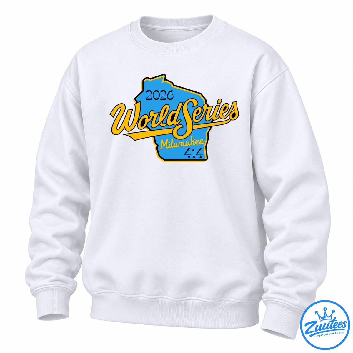 2026 World Series Milwaukee 414 Wisconsin Sweatshirt
