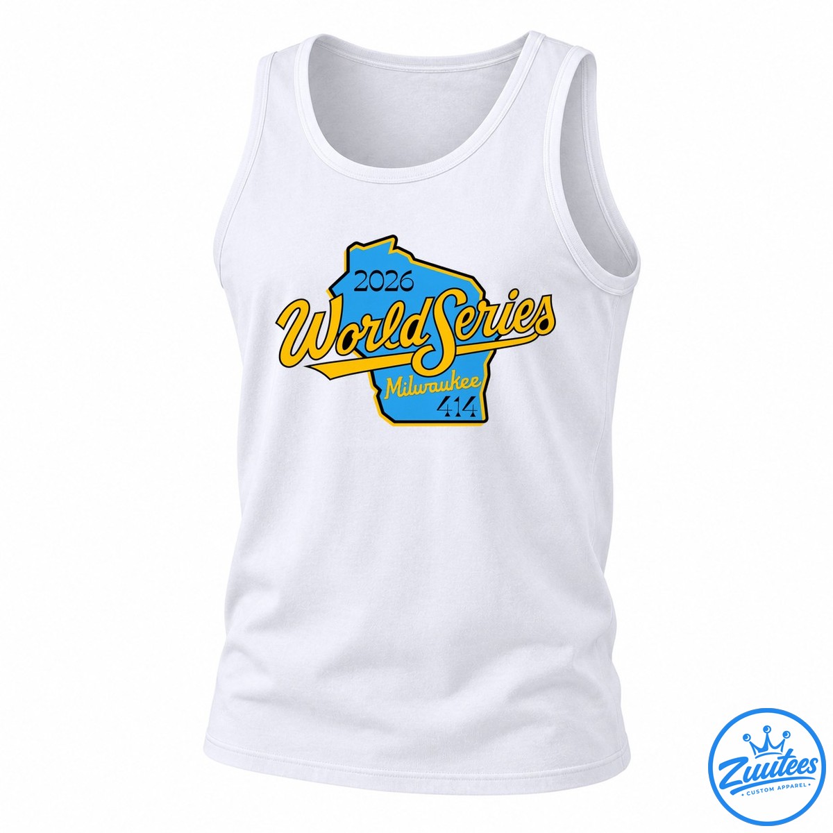 2026 World Series Milwaukee 414 Wisconsin Tank Top