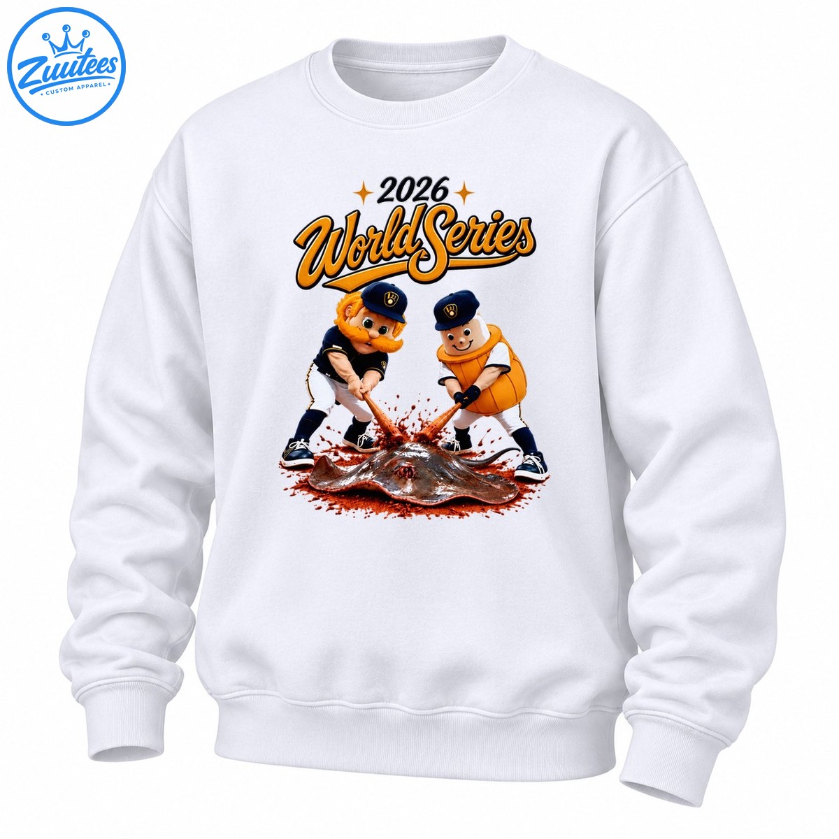 2026 World Series Milwaukee Brewers Mascots Sweatshirt