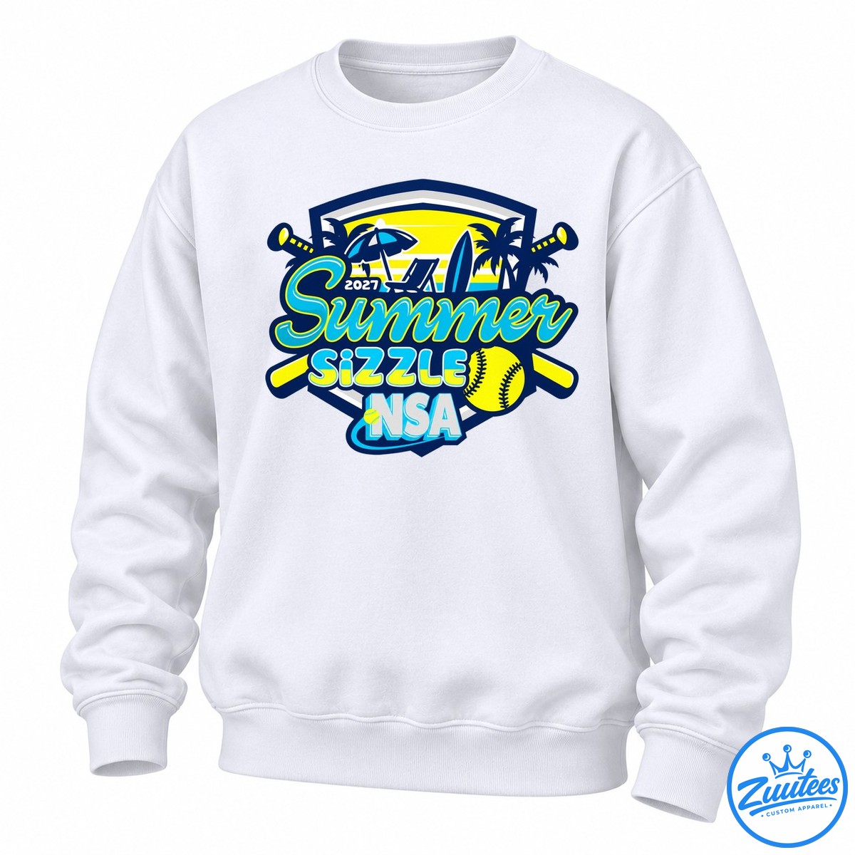 2027 Nsa Summer Sizzle Michigan Fastpitch Tournament Sweatshirt