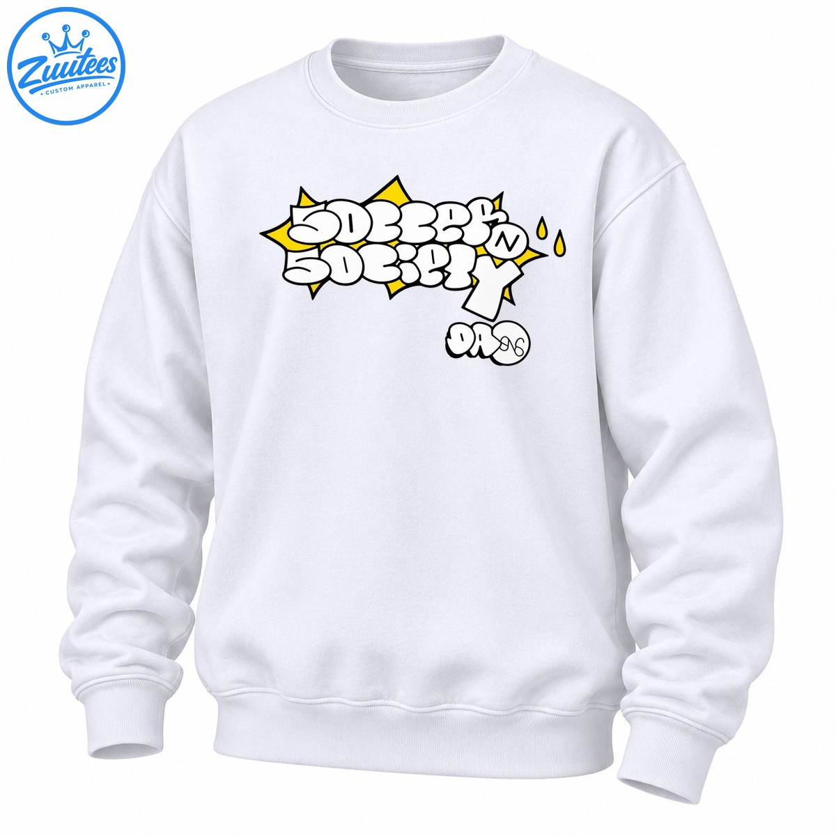 5Deep N Society Graffiti Street Art Sweatshirt