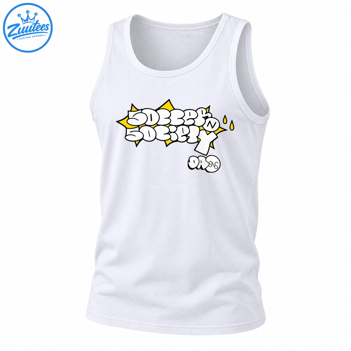 5Deep N Society Graffiti Street Art Tank Top