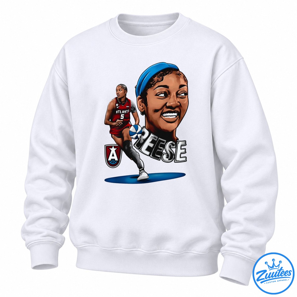 Angel Reese Atlanta Basketball Player Wnba Sweatshirt