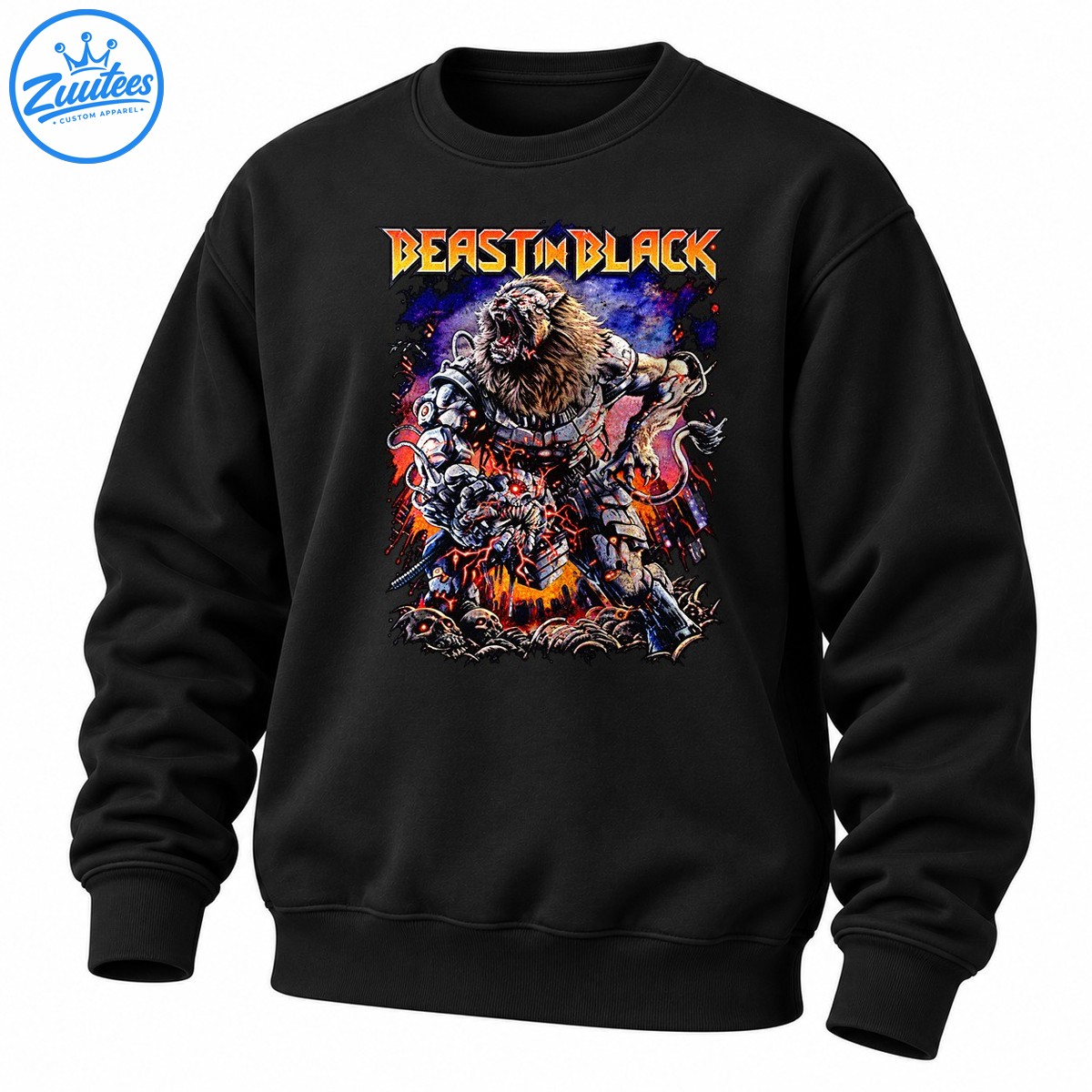 Beast In Black Cyber Apocalypse Mascot Sweatshirt