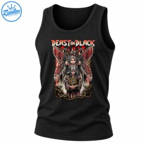 BEAST IN BLACK lettering above a dark winged queen and silver-haired girl holding a Fairy Tales book