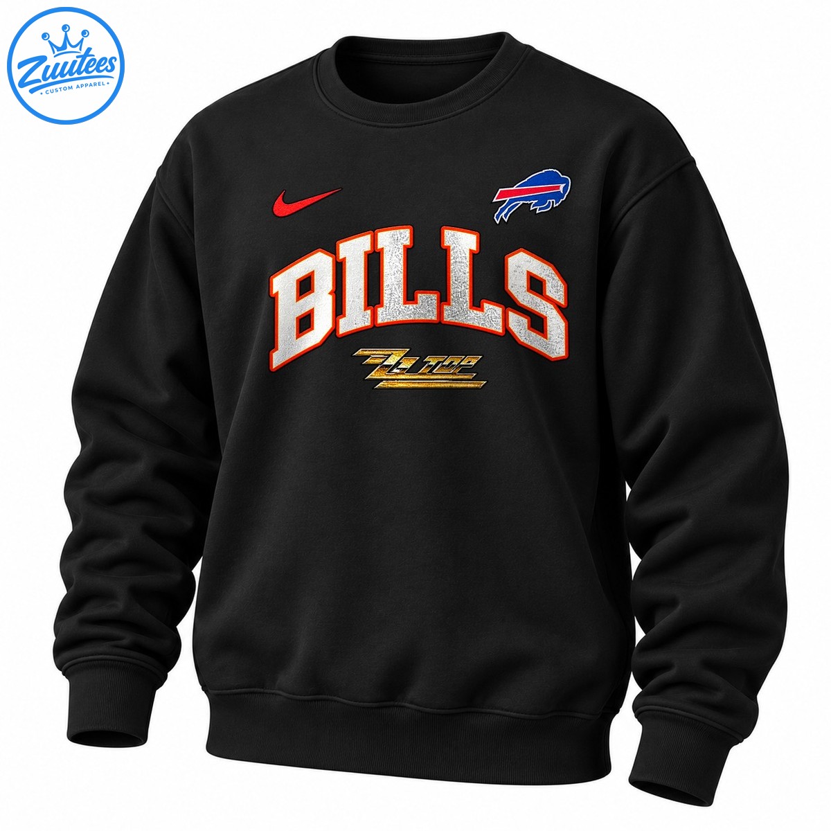Bills ZZ Top The Big One Vintage Rock Art Sweatshirt