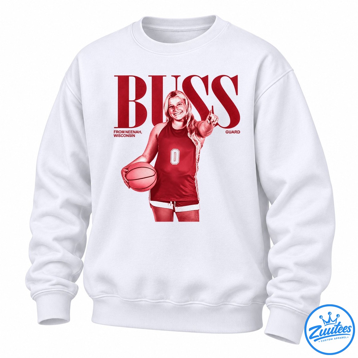 Bliss From Neenah Wisconsin Guard Number 0 Sweatshirt