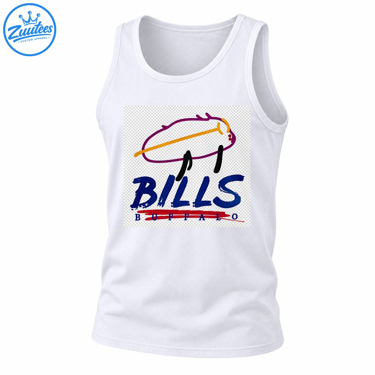 Buffalo Bills Minimalist Logo Nfl Football Tank Top