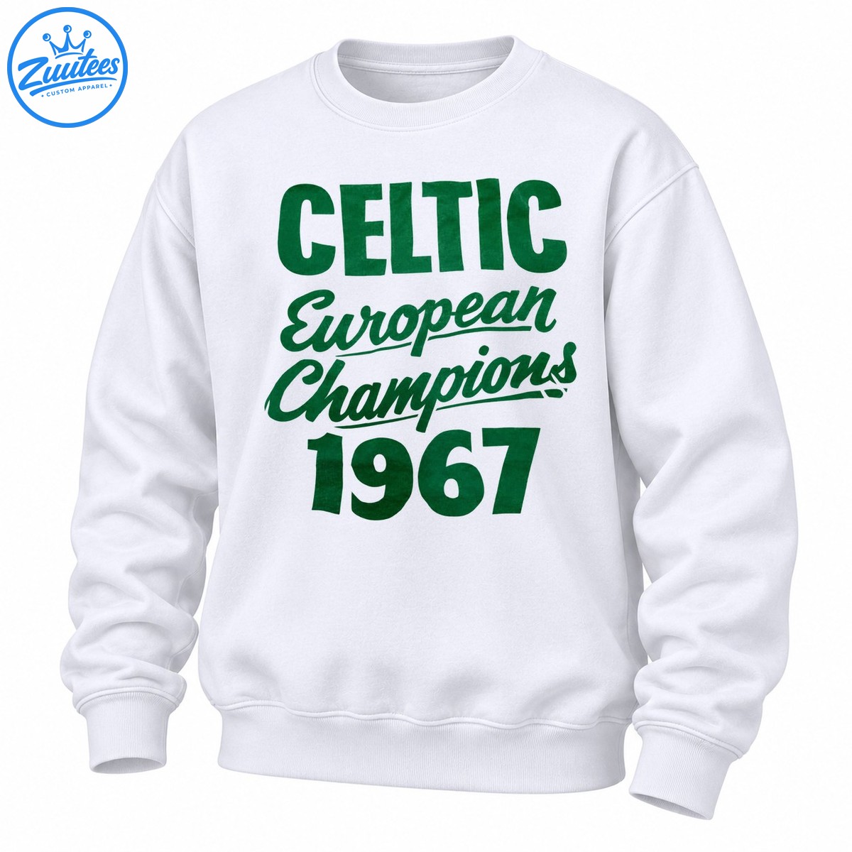 Celtic European Champions 1967 Vintage Football Sweatshirt