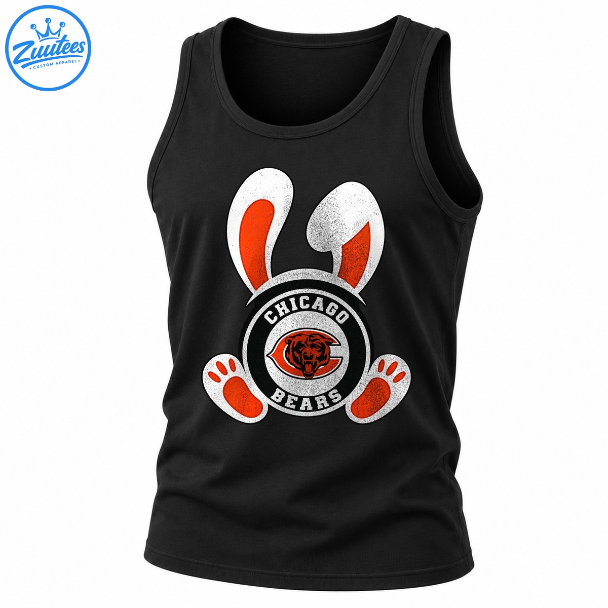 Chicago Bears X Easter Day Pride Forget The Eggs I’m Hunting Tank Top