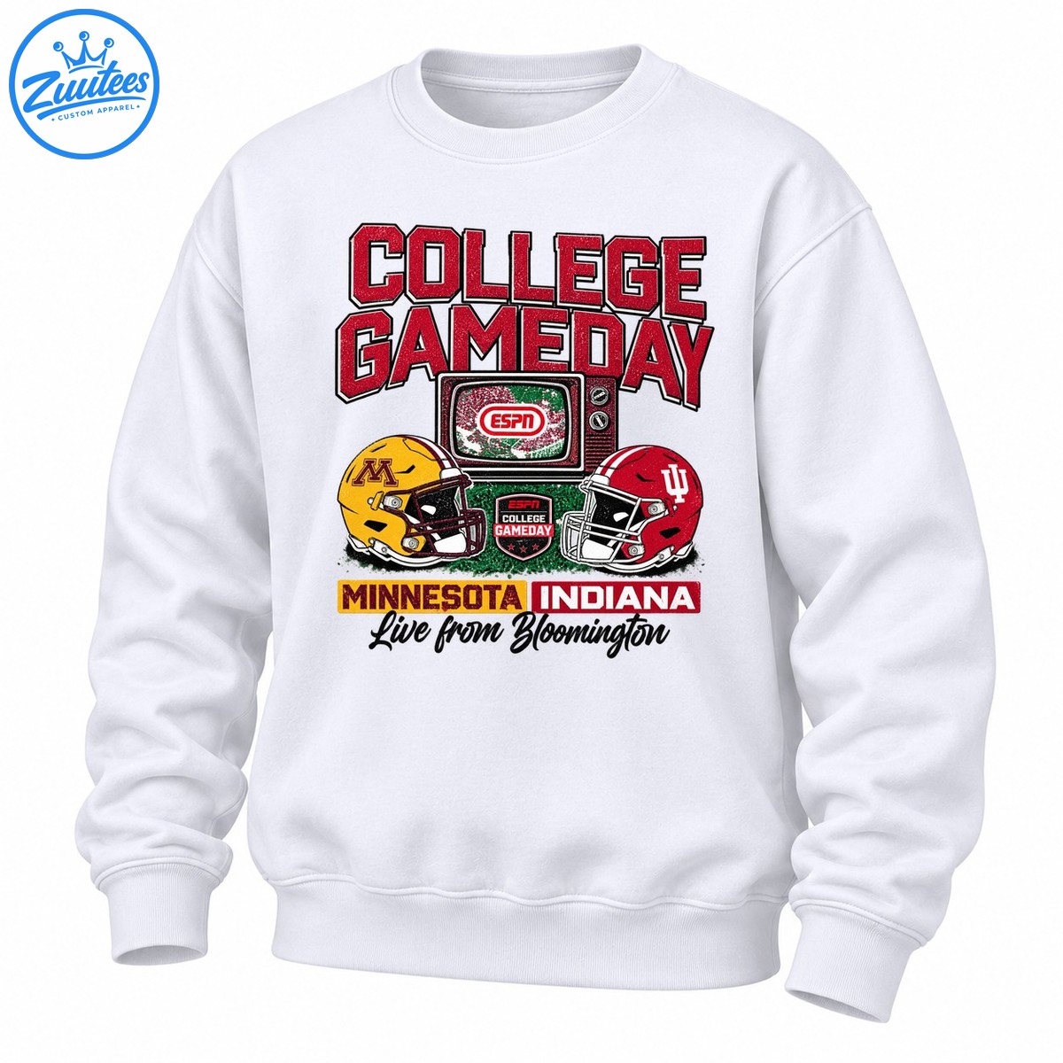 College Gameday Live From Bloomington Minnesota Indiana Football Sweatshirt