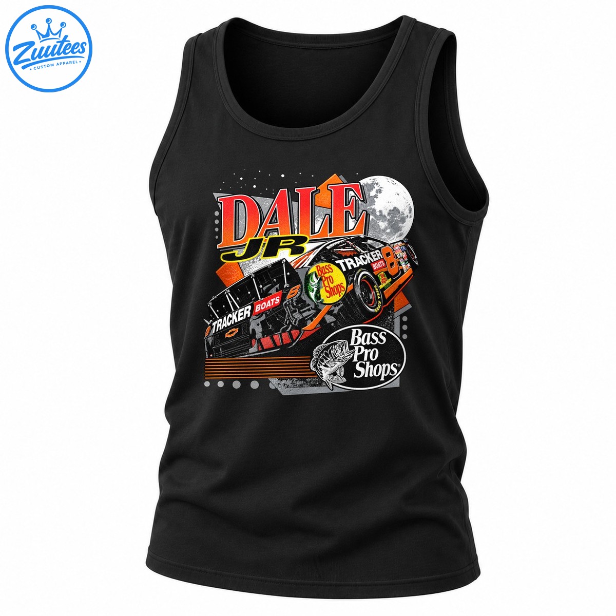 Dale Jr 8 Tracker Boats Bass Pro Shops Vintage Racing Tank Top