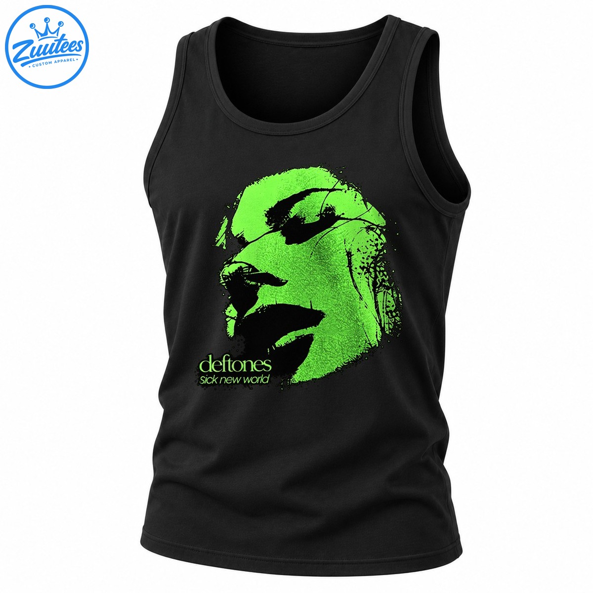 Deftone Sick New World Texas Portrait Tank Top