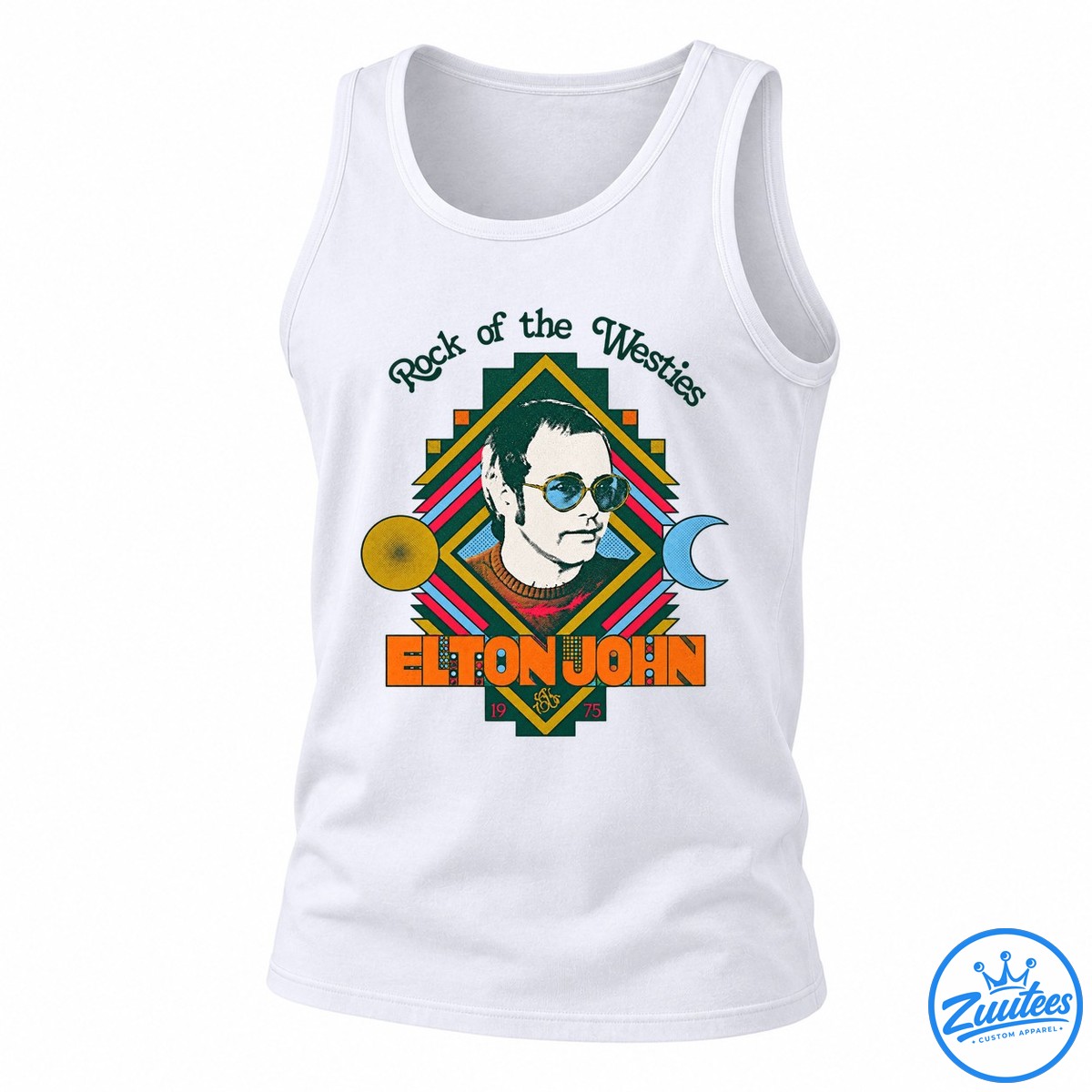 Elton John Rock Of The Westies Dates Schedule Tank Top