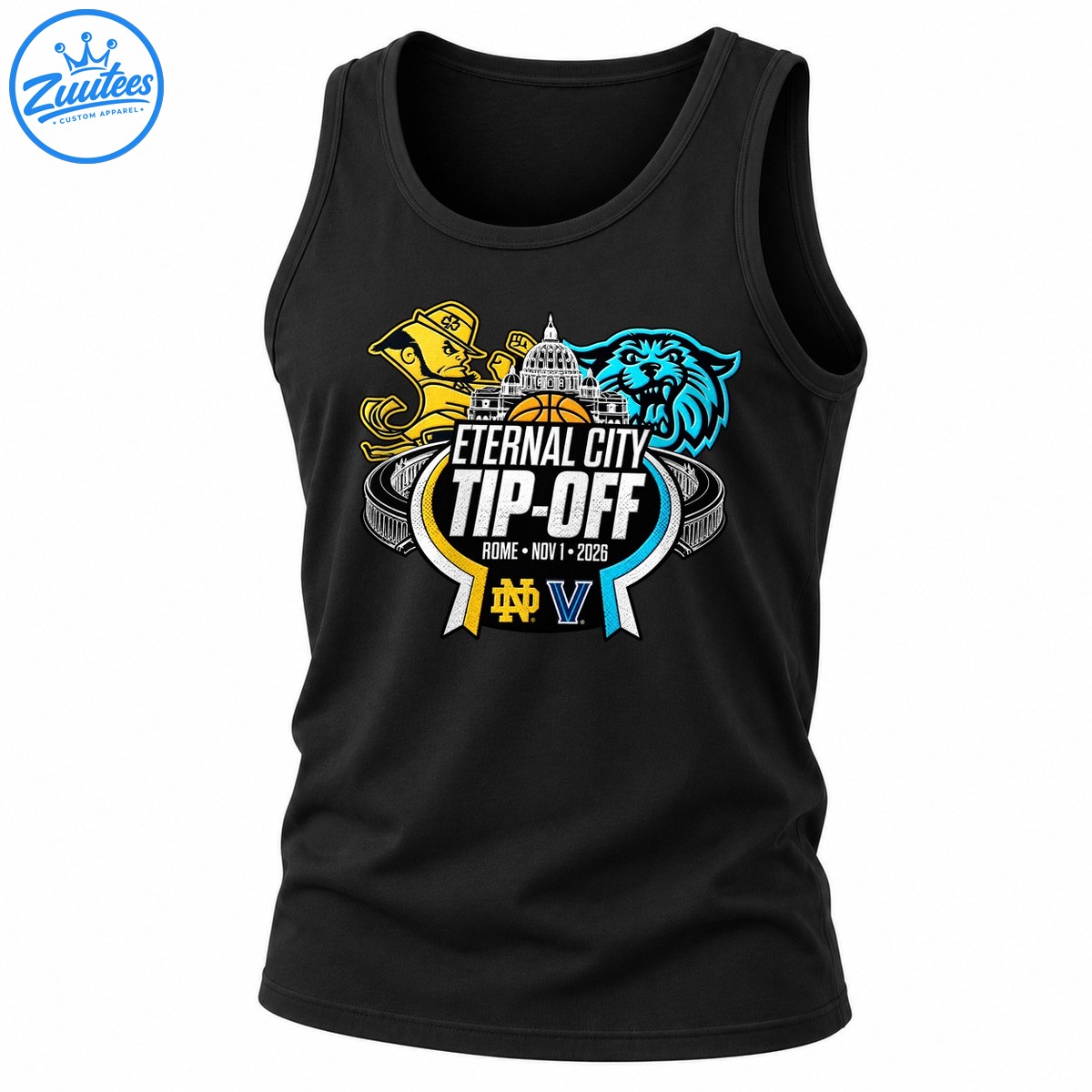 Eternal City Tip-Off 2026 Basketball Matchup Tank Top