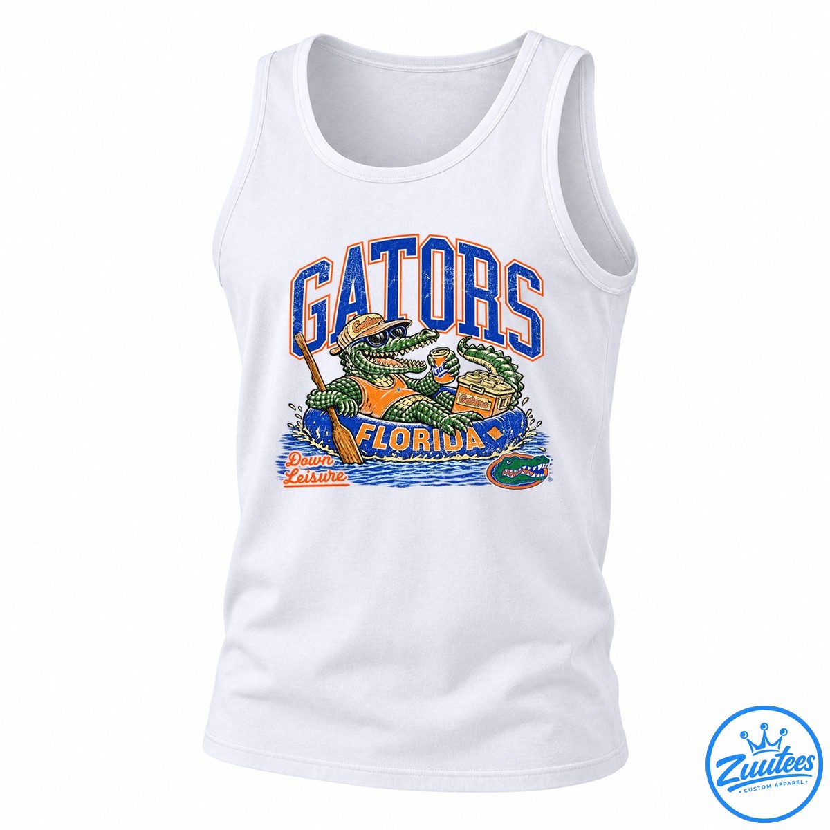 Florida Gators Welcome To The Swamp Mascot Tank Top