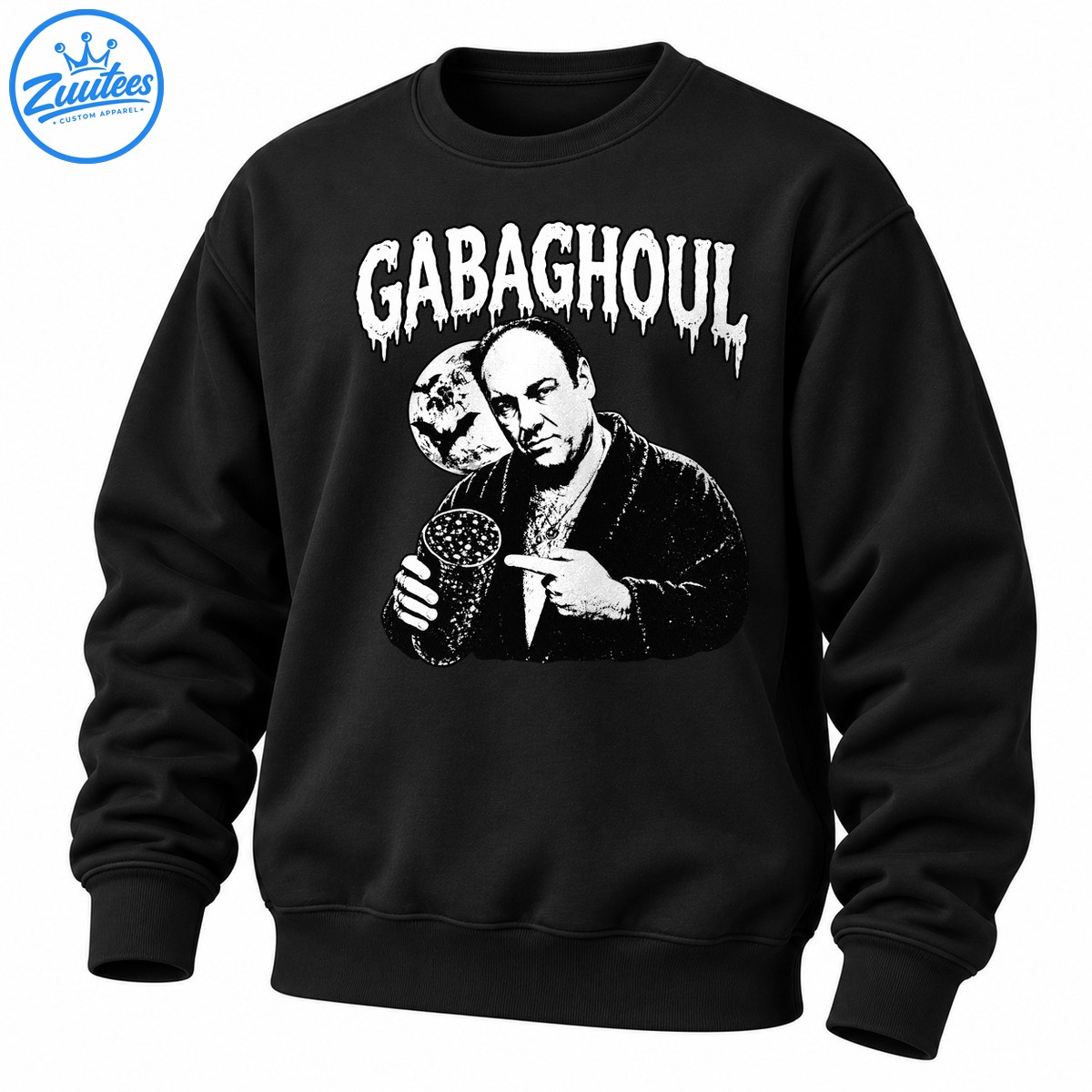 Gabaghoul Tony Soprano Horror Graphic Sweatshirt