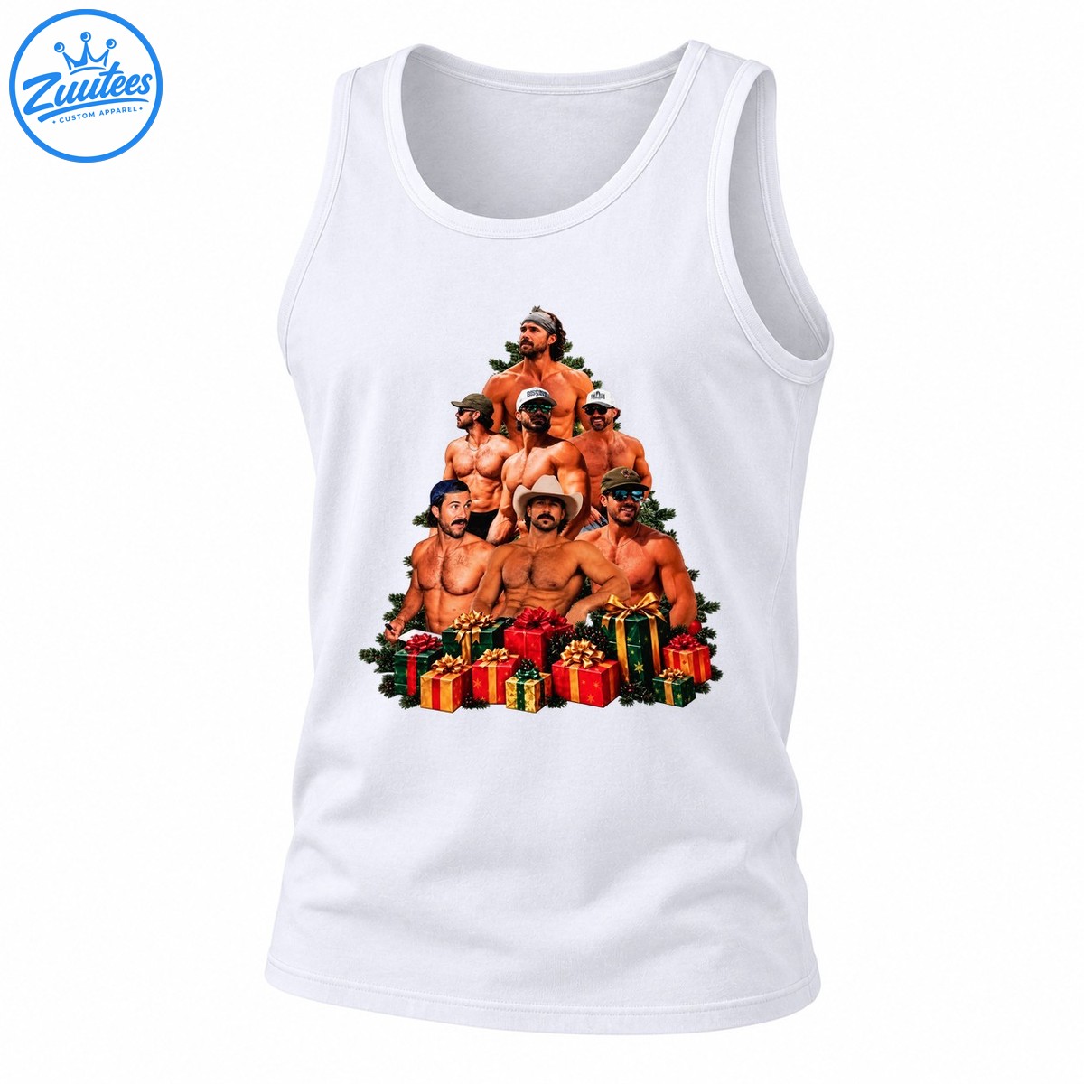 Gardner Minshew Bisconti Christmas Tree Tank Top