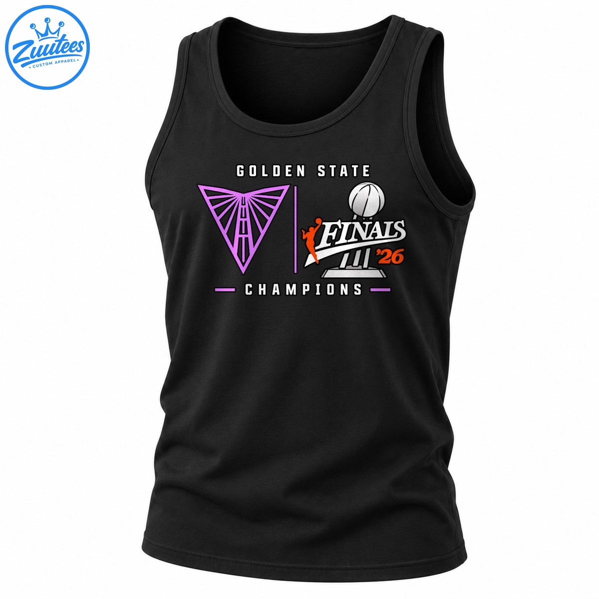 Golden State Finals Champions Basketball Graphic Tank Top