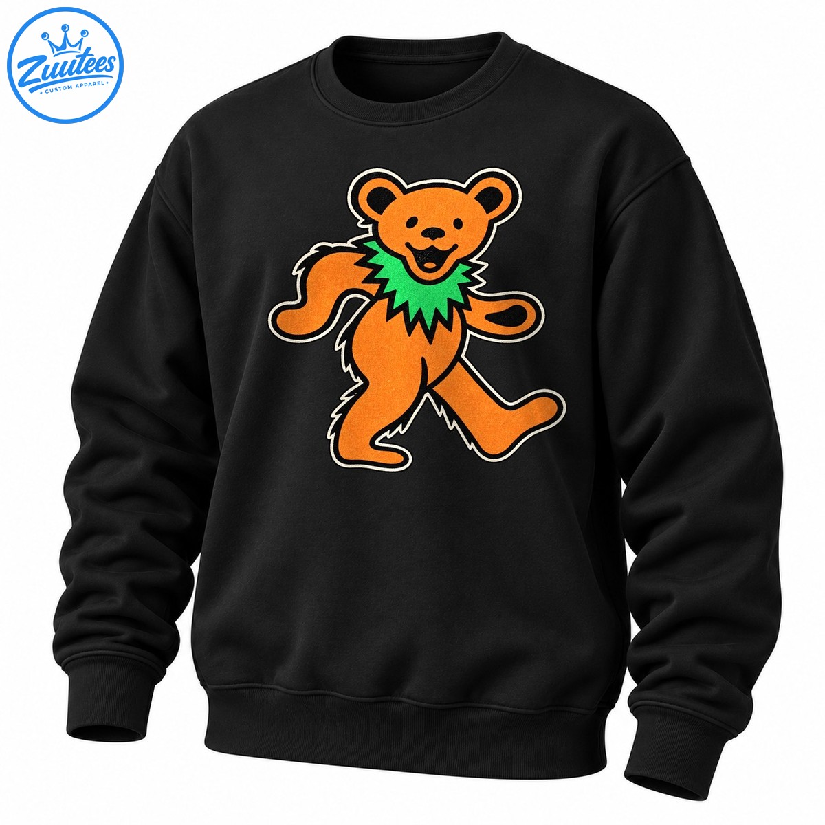 Grateful Dead Unbroken Chain Dancing Bears Christmas Tree Sweatshirt