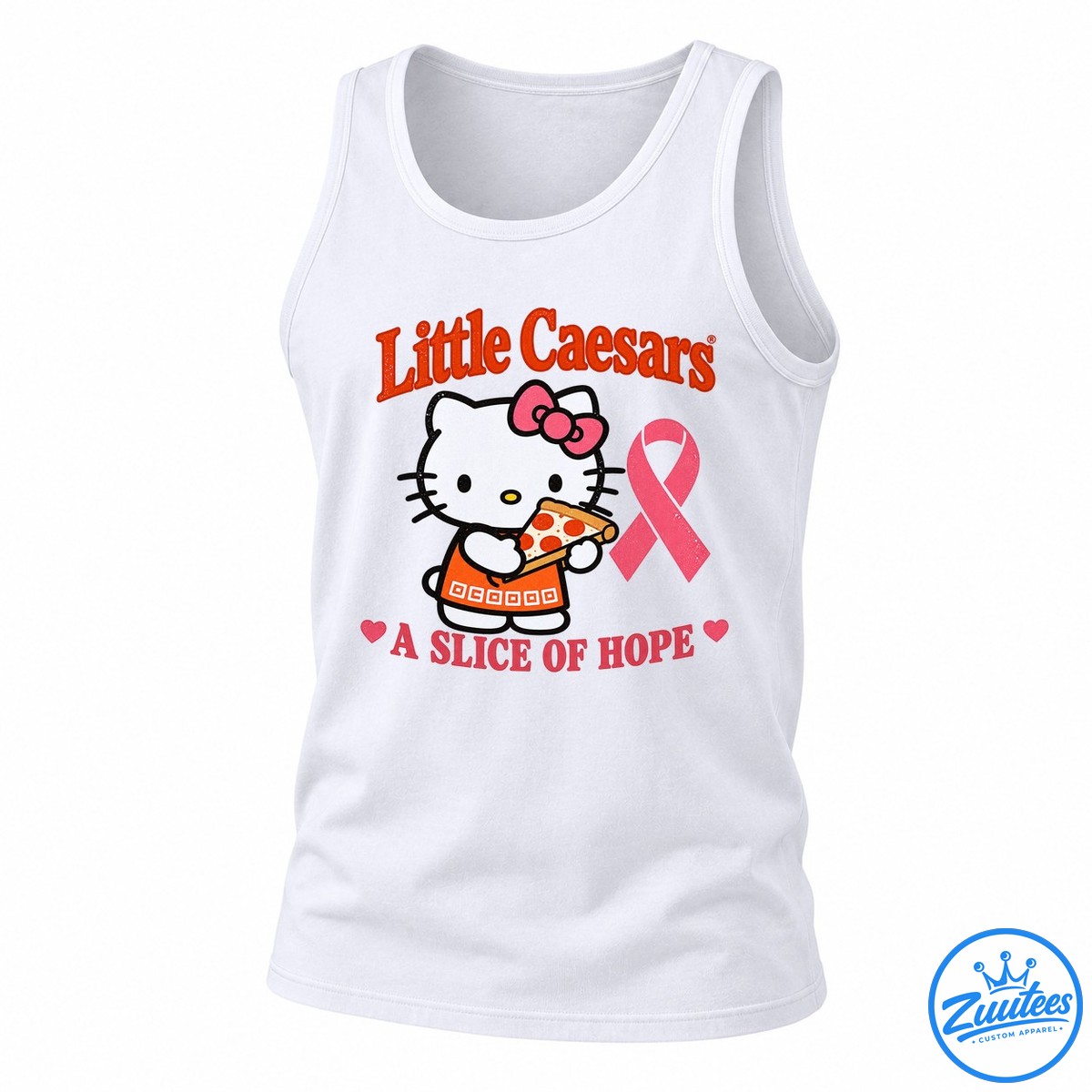 Hello Kitty X Little Caesars A Slice Of Hope Tank Top