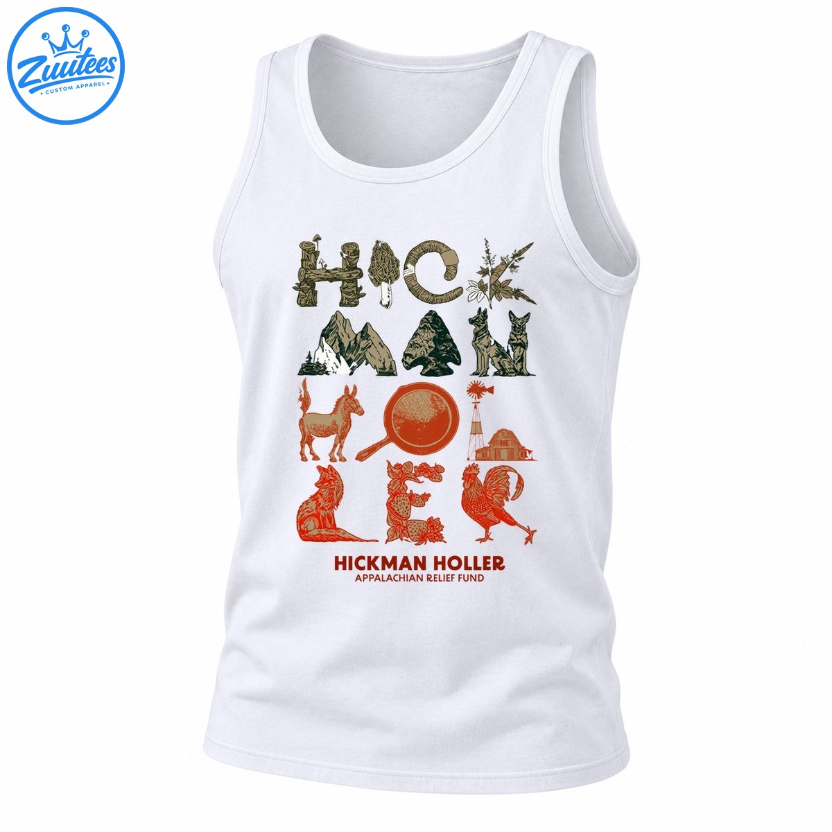Hickman Holler Appalachian Relief Fund Appalachia Tank Top