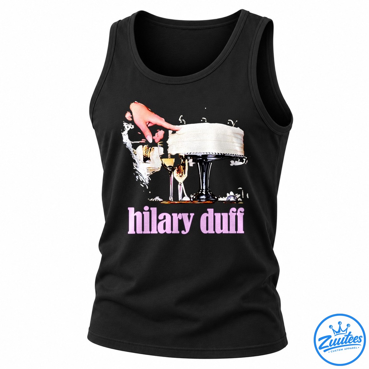 Hilary Duff Birthday Cake Celebration Celebrity Tank Top