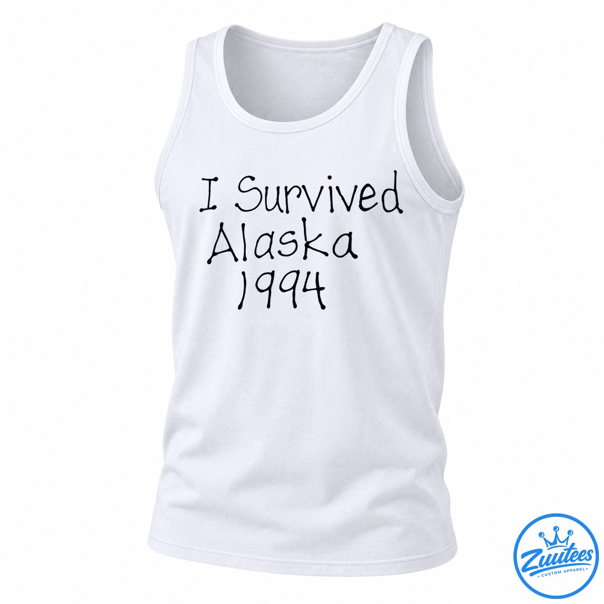 I Survived Alaska 1994 Travel Vacation Souvenir Tank Top