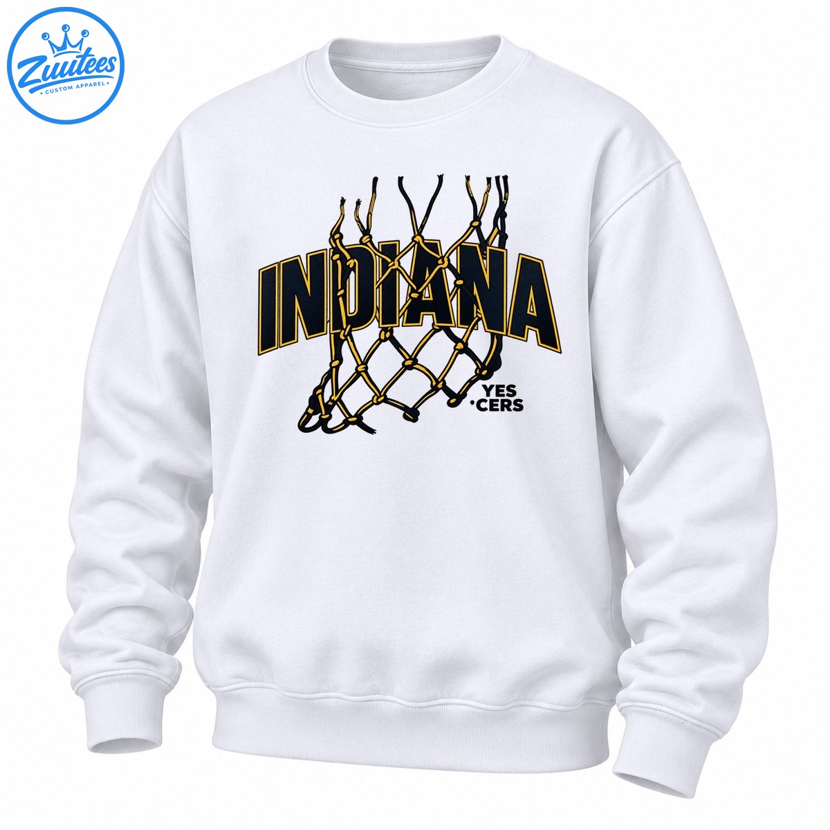 Indiana Pacers Yes Cers Opening Night Logo Sweatshirt