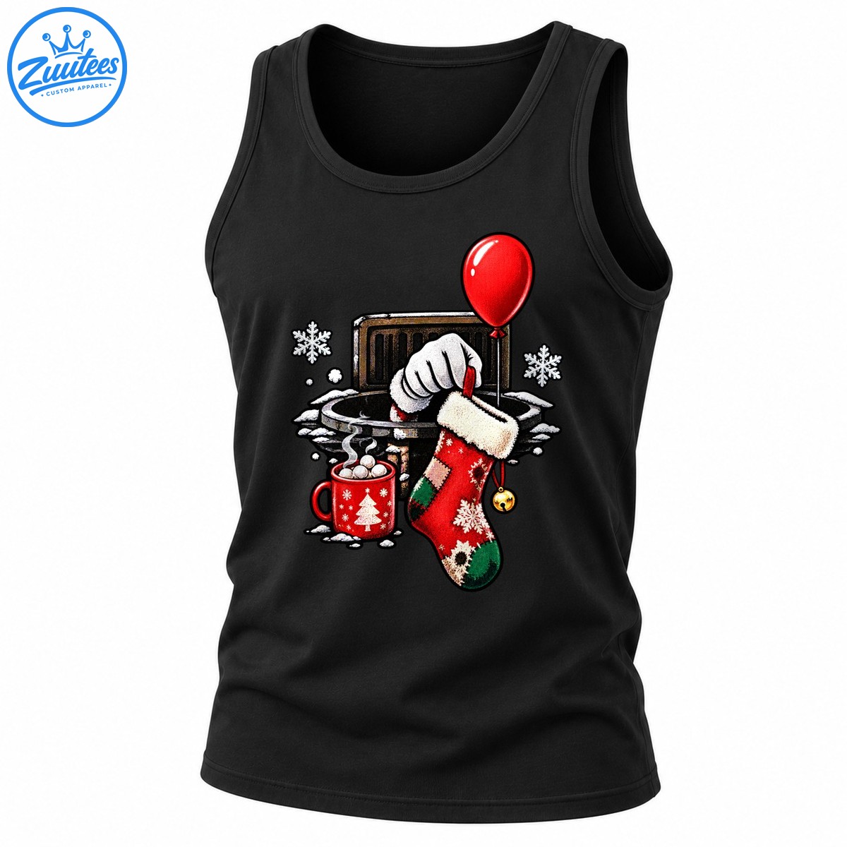 It Pennywise We All Float Down Here On Hot Cocoa Tank Top